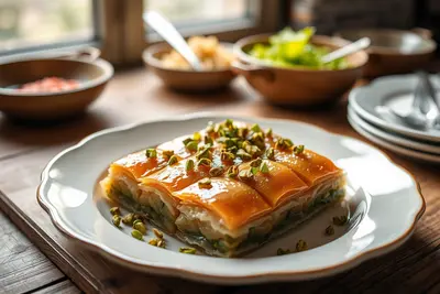 Baklava de Pistacho Tradicional