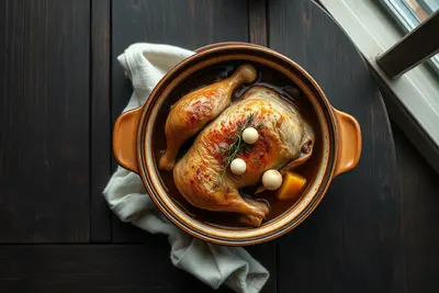 Coq au Vin Borgoñés Clásico