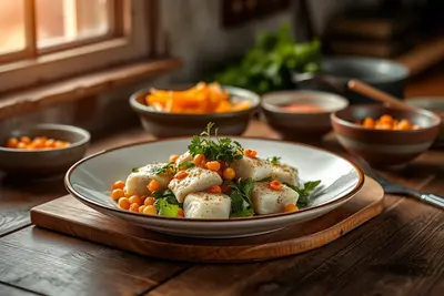 Cuscús con verduras y garbanzos