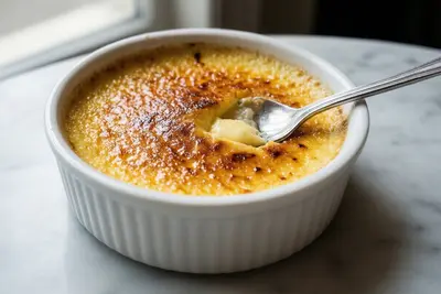 Crème Brûlée Clásica: El Postre Francés de Crema y Caramelo