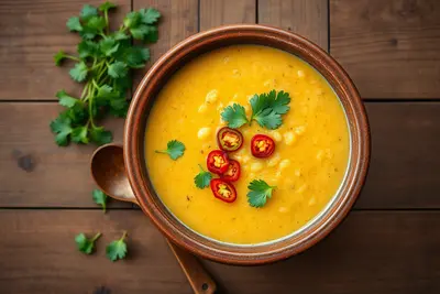 Dal Tadka: Lentejas Amarillas Temperadas con Especias