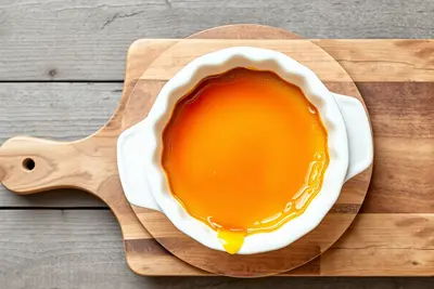 Flan de huevo casero