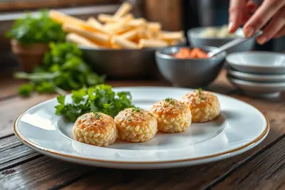 Galletas de arroz con hummus