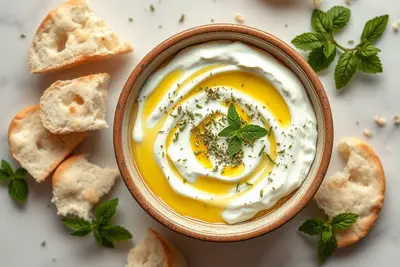 Labneh con Zaatar