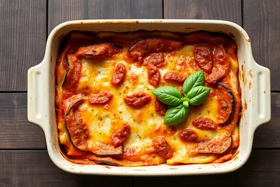 Lasaña de Berenjena y Ricotta