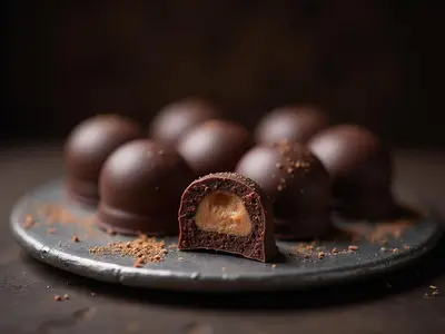 Magdalenas proteicas de cacao