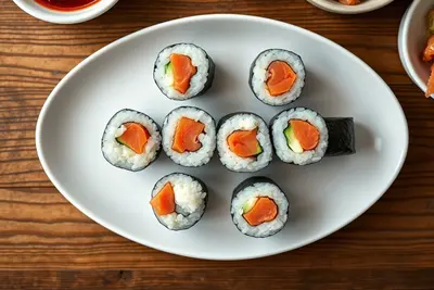 Maki de Salmón: Sushi Rolls Caseros