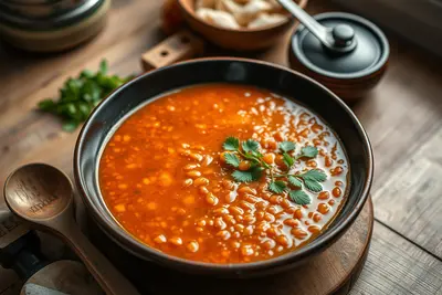 Mercimek Çorbası: Sopa de Lentejas Rojas Turca Tradicional