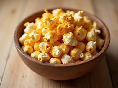 Palomitas caseras con levadura nutricional