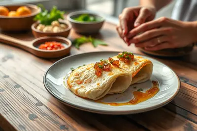 Pancakes de avena y plátano