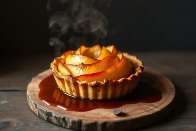 Tarte Tatin de Manzana: Caramelo y Hojaldre Francés