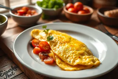 Tortilla francesa clásica