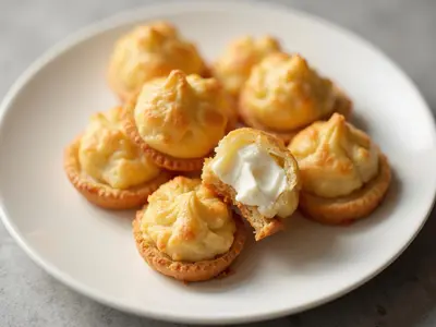 Tortitas de cottage cheese y plátano